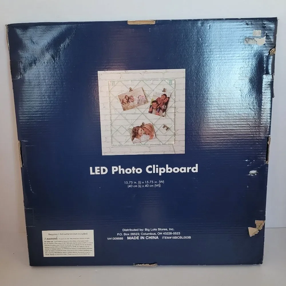 LED Photo Clipboard